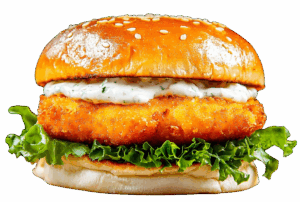 fride fish burger